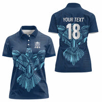 Custom Derbyshire Cricket Spirit Women Polo Shirt Derbyshire Falcons Sporty Style - Wonder Print Shop