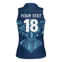 Custom Derbyshire Cricket Spirit Women Sleeveless Polo Shirt Derbyshire Falcons Sporty Style - Wonder Print Shop