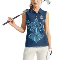 Custom Derbyshire Cricket Spirit Women Sleeveless Polo Shirt Derbyshire Falcons Sporty Style - Wonder Print Shop