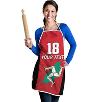 Custom Isle of Man Cricket Apron Quocunque Jeceris Stabit - Wonder Print Shop