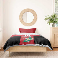 Custom Isle of Man Cricket Bedding Set Quocunque Jeceris Stabit - Wonder Print Shop