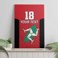 Custom Isle of Man Cricket Canvas Wall Art Quocunque Jeceris Stabit - Wonder Print Shop