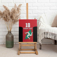 Custom Isle of Man Cricket Canvas Wall Art Quocunque Jeceris Stabit - Wonder Print Shop