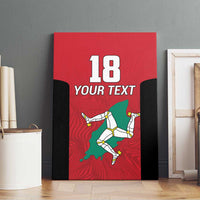 Custom Isle of Man Cricket Canvas Wall Art Quocunque Jeceris Stabit - Wonder Print Shop