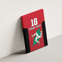 Custom Isle of Man Cricket Canvas Wall Art Quocunque Jeceris Stabit - Wonder Print Shop