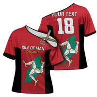 Custom Isle of Man Cricket Cross Shoulder Shirt Quocunque Jeceris Stabit - Wonder Print Shop