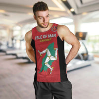 Custom Isle of Man Cricket Men Tank Top Quocunque Jeceris Stabit - Wonder Print Shop