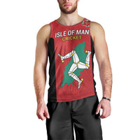Custom Isle of Man Cricket Men Tank Top Quocunque Jeceris Stabit - Wonder Print Shop