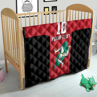 Custom Isle of Man Cricket Quilt Quocunque Jeceris Stabit - Wonder Print Shop