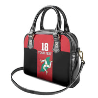 Custom Isle of Man Cricket Shoulder Handbag Quocunque Jeceris Stabit - Wonder Print Shop