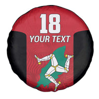Custom Isle of Man Cricket Spare Tire Cover Quocunque Jeceris Stabit - Wonder Print Shop