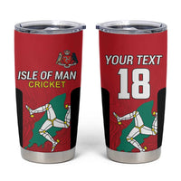 Custom Isle of Man Cricket Tumbler Cup Quocunque Jeceris Stabit - Wonder Print Shop