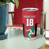 Custom Isle of Man Cricket Tumbler Cup Quocunque Jeceris Stabit - Wonder Print Shop