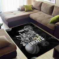 Personalized Isle of Man Cricket Area Rug Go Champion - Wonder Print Shop