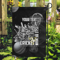 Personalized Isle of Man Cricket Garden Flag Go Champion - Wonder Print Shop
