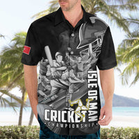 Personalized Isle of Man Cricket Hawaiian Shirt Go Champion - Wonder Print Shop