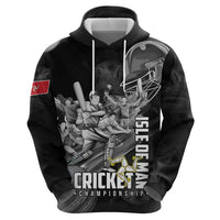 Personalized Isle of Man Cricket Hoodie Go Champion - Wonder Print Shop