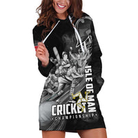 Personalized Isle of Man Cricket Hoodie Dress Go Champion - Wonder Print Shop