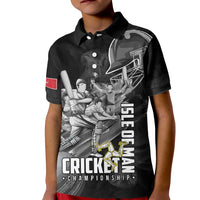 Personalized Isle of Man Cricket Kid Polo Shirt Go Champion - Wonder Print Shop