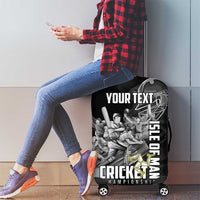 Personalized Isle of Man Cricket Luggage Cover Go Champion - Wonder Print Shop