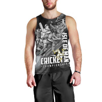 Personalized Isle of Man Cricket Men Tank Top Go Champion - Wonder Print Shop