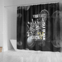Personalized Isle of Man Cricket Shower Curtain Go Champion - Wonder Print Shop