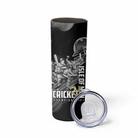 Personalized Isle of Man Cricket Skinny Tumbler Go Champion - Wonder Print Shop