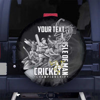 Personalized Isle of Man Cricket Spare Tire Cover Go Champion - Wonder Print Shop