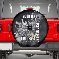 Personalized Isle of Man Cricket Spare Tire Cover Go Champion - Wonder Print Shop