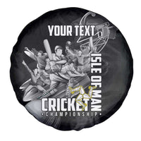 Personalized Isle of Man Cricket Spare Tire Cover Go Champion - Wonder Print Shop