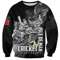 Personalized Isle of Man Cricket Sweatshirt Go Champion - Wonder Print Shop