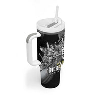 Personalized Isle of Man Cricket Tumbler With Handle Go Champion - Wonder Print Shop