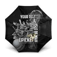 Personalized Isle of Man Cricket Umbrella Go Champion - Wonder Print Shop