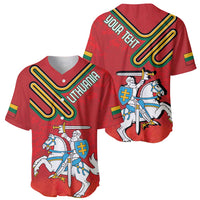 Personalized Lithuania Coat Of Arms Baseball Jersey Special Version - Wonder Print Shop