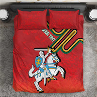 Personalized Lithuania Coat Of Arms Bedding Set Special Version - Wonder Print Shop