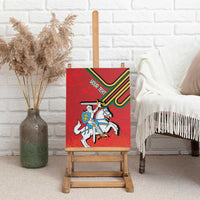 Personalized Lithuania Coat Of Arms Canvas Wall Art Special Version - Wonder Print Shop
