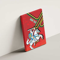 Personalized Lithuania Coat Of Arms Canvas Wall Art Special Version - Wonder Print Shop