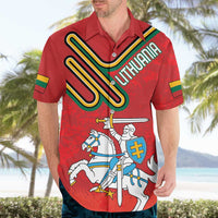 Personalized Lithuania Coat Of Arms Hawaiian Shirt Special Version - Wonder Print Shop