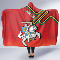 Personalized Lithuania Coat Of Arms Hooded Blanket Special Version