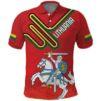 Personalized Lithuania Coat Of Arms Polo Shirt Special Version - Wonder Print Shop