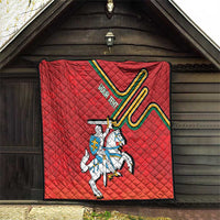 Personalized Lithuania Coat Of Arms Quilt Special Version - Wonder Print Shop