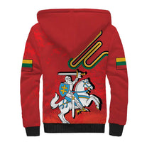 Personalized Lithuania Coat Of Arms Sherpa Hoodie Special Version - Wonder Print Shop