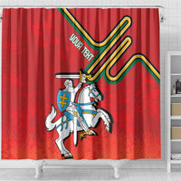 Personalized Lithuania Coat Of Arms Shower Curtain Special Version