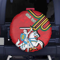 Personalized Lithuania Coat Of Arms Spare Tire Cover Special Version - Wonder Print Shop