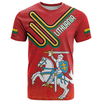 Personalized Lithuania Coat Of Arms T Shirt Special Version - Wonder Print Shop