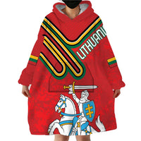 Personalized Lithuania Coat Of Arms Wearable Blanket Hoodie Special Version - Wonder Print Shop