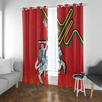 Personalized Lithuania Coat Of Arms Window Curtain Special Version - Wonder Print Shop