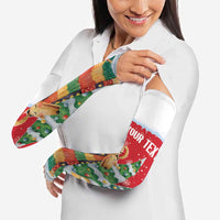 Romania Christmas Personalized Arm Sleeves Romanian Folklore Capra Goat - Wonder Print Shop