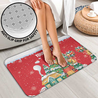 Romania Christmas Personalized Bathroom Set Romanian Folklore Capra Goat - Wonder Print Shop