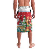 Romania Christmas Personalized Lavalava Romanian Folklore Capra Goat - Wonder Print Shop